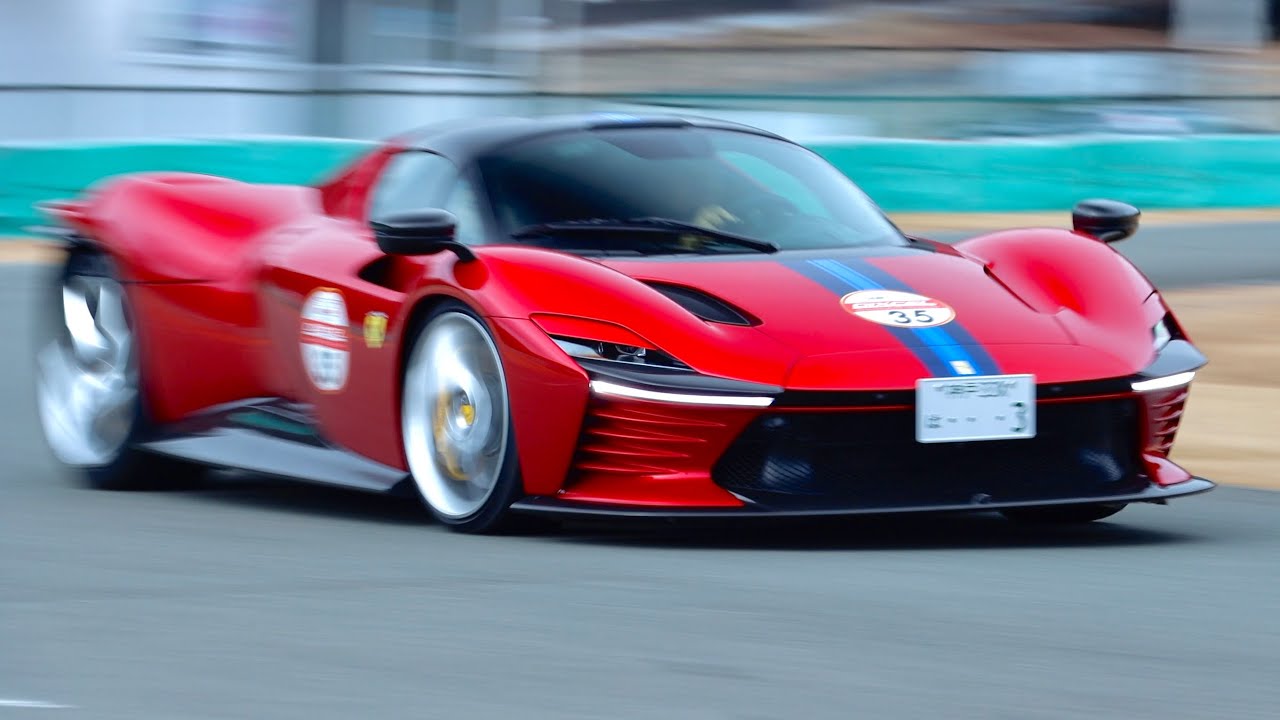 【3億円が路面にガツッ...】デイトナSP3など超貴重なスーパーカー達がサーキット走行!!NCCR2026/4K/DAYTONA SP3/SF90XX/2000GT...