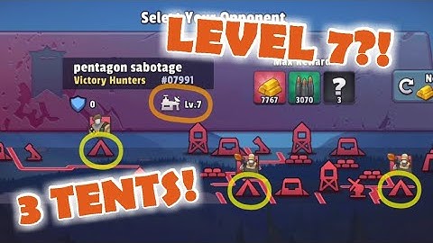 A Base With 3 Tents?! | Guns Up! Mobile