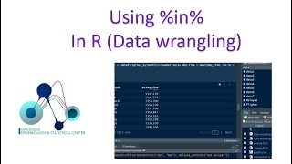 How to select within a variable in R (%in%)