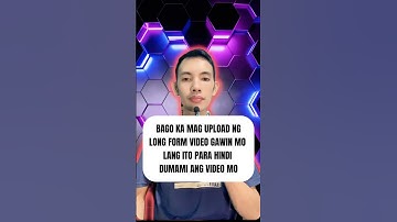 Bago ka mag upload mg long form video gawin mo lang ito para hindi dumami ang video mo