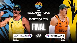2026 AVC Beach Tour Raja Ampat - Day 4 (April 9, 2026) Center Court - Final Men