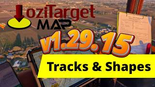 oziTarget Map - New track styles and edit tools