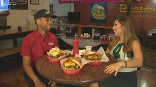 Celebrate National Cheeseburger Day with a free lunch!