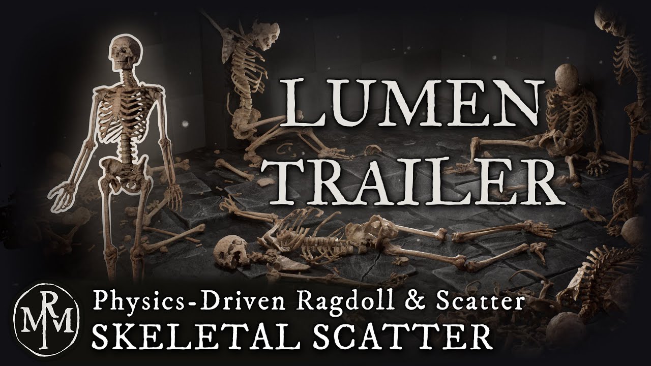 ✣ Skeletal Scatter ✣ Physics Scattering Tool for Unreal Engine 5 (Lumen)