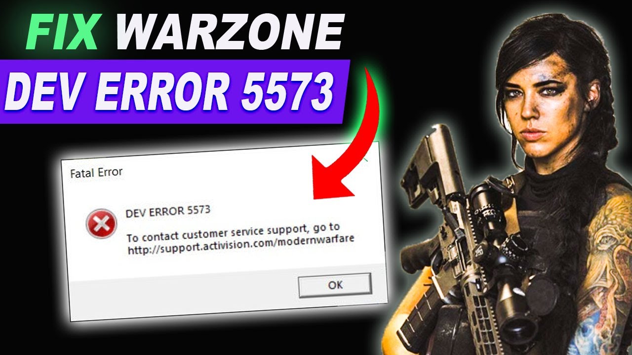 Warzone dev error 5573 Fix l How to 