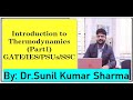 Introduction to Thermodynamics..Basic Concepts....