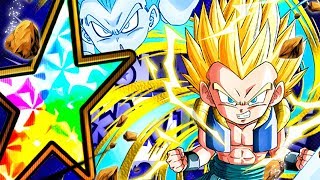 ANOTHER MONSTER EZA! 100% RAINBOW STAR EZA STR SSJ GOTENKS! (DBZ: Dokkan Battle)