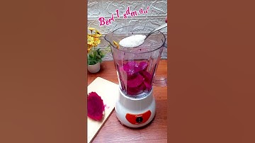 Thumbnail of Buah naga jus enak sehat segar #shorts #jusbuahnaga