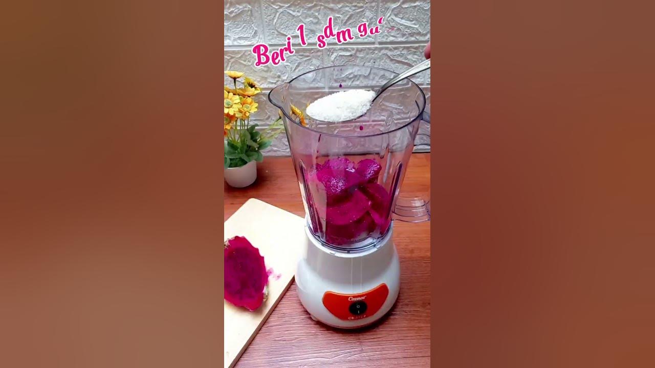 Buah naga jus enak sehat segar #shorts #jusbuahnaga