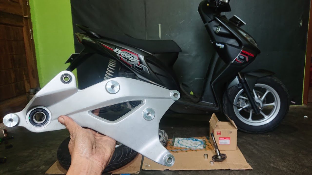 Beat Karbu Pasang Swing Arm