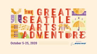 The Great Seattle Arts Adventure Promo Video
The Great Seattle Arts Adventure is all-ages scavenger hunt style adventure game for teams to engage in activities related to arts and arts organizations in the Seattle area. Teams join the game via a mobile app to complete missions for points. New missions will be released throughout the game. Teams earn points by answering trivia questions or by completing activities and submitting photos or videos. The missions are intended to be done at home or within a participant’s neighborhood boundaries to adhere to local stay at home regulations. Whether you’re an arts lover in the Seattle area, in Washington State or beyond, you’ll be able to enjoy and learn something new in this game. Teams may join the game at any point, and anyone can play. Seattle Shakespeare Company is hosting the game on behalf of other participating arts organization and utilizes the Goose Chase platform to host the game.
Learn more: https://seattleartsadventure.org/ The Great Seattle Arts Adventure Promo Video