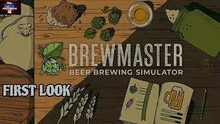 Brewmaster: Beer Brewing Simulator | Simulation | FIRST LOOK | PS5HD | Gamepad Bubbles!!
