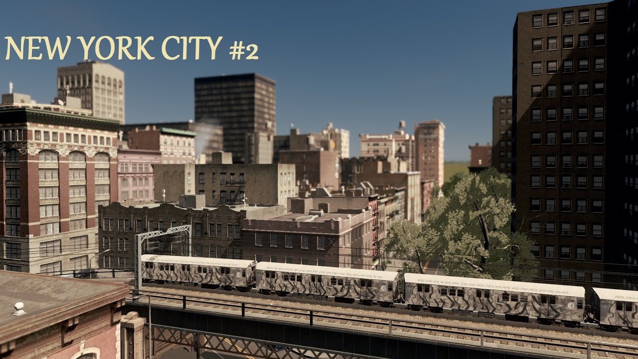 cities skylines new york map