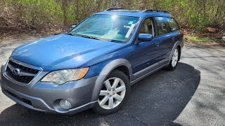 2008 Subaru Outback Automatic POV Test Drive/Review
