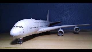 Airbus 380 Papercraft (1:120) Instructions