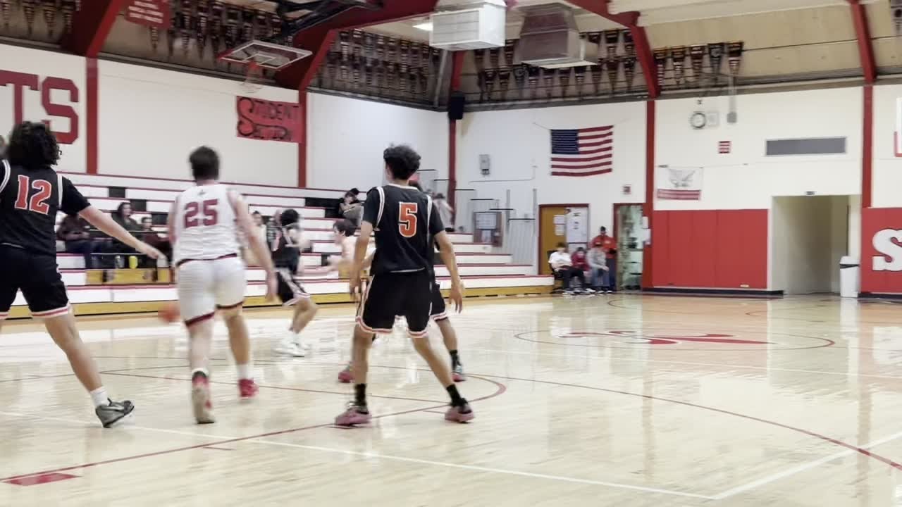 More footage of the St. Helena High boys basketball team hosting Kelseyville