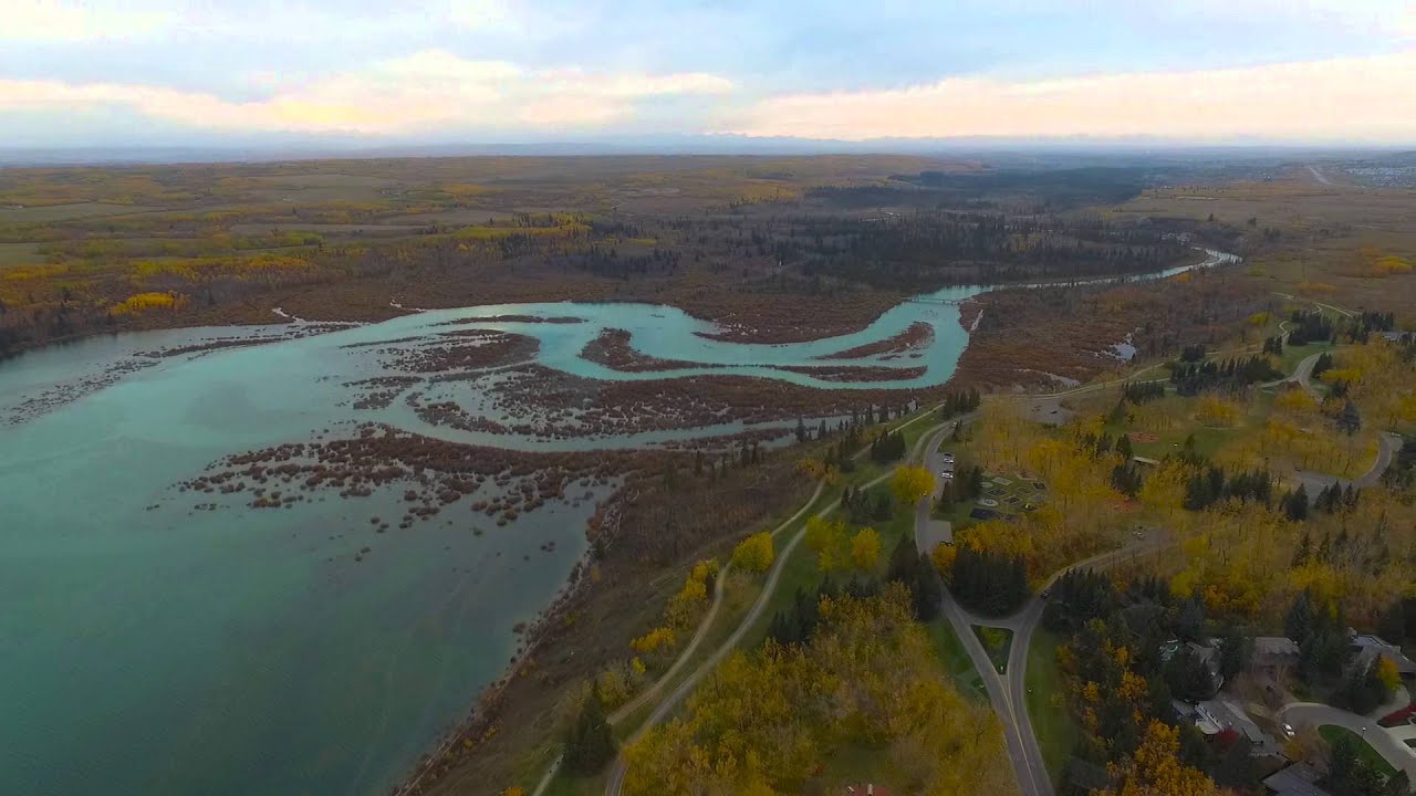 Glenmore Reservoir Fall 2015 Calgary YouTube
