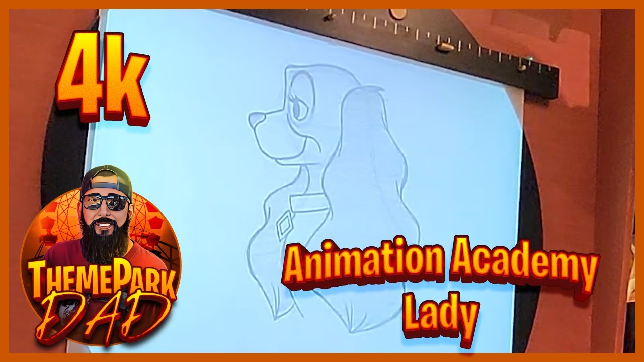 [October 2023] 🏼 Learn to draw Lady at DCA's Animation Academy - 4K ...