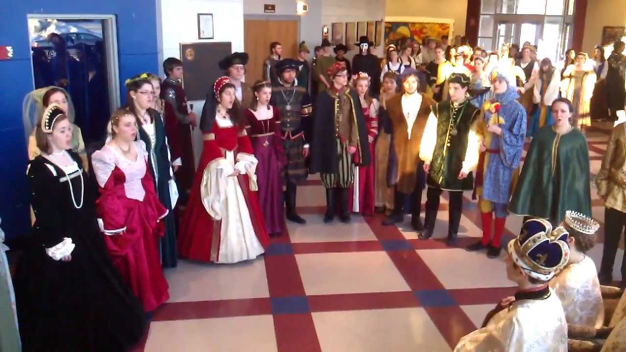 Kettle Moraine High School Madrigal Feast and Pageant 2013 YouTube