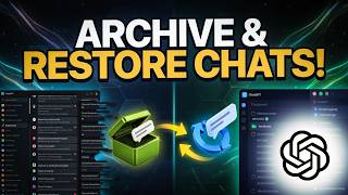 How to Archive and Restore Chats in ChatGPT | Archive & Recover Conversations