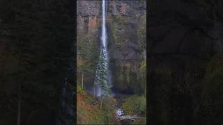 The Tallest Waterfall in Oregon! (Must-See Travel Spot) 🌊 #shorts