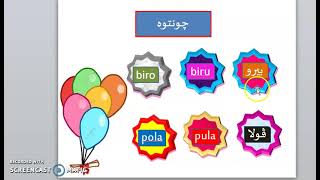 JAWI TAHUN 6 (KSRA) TAJUK 1- HOMOGRAF ( MAKSUD DAN BAHAGIAN)