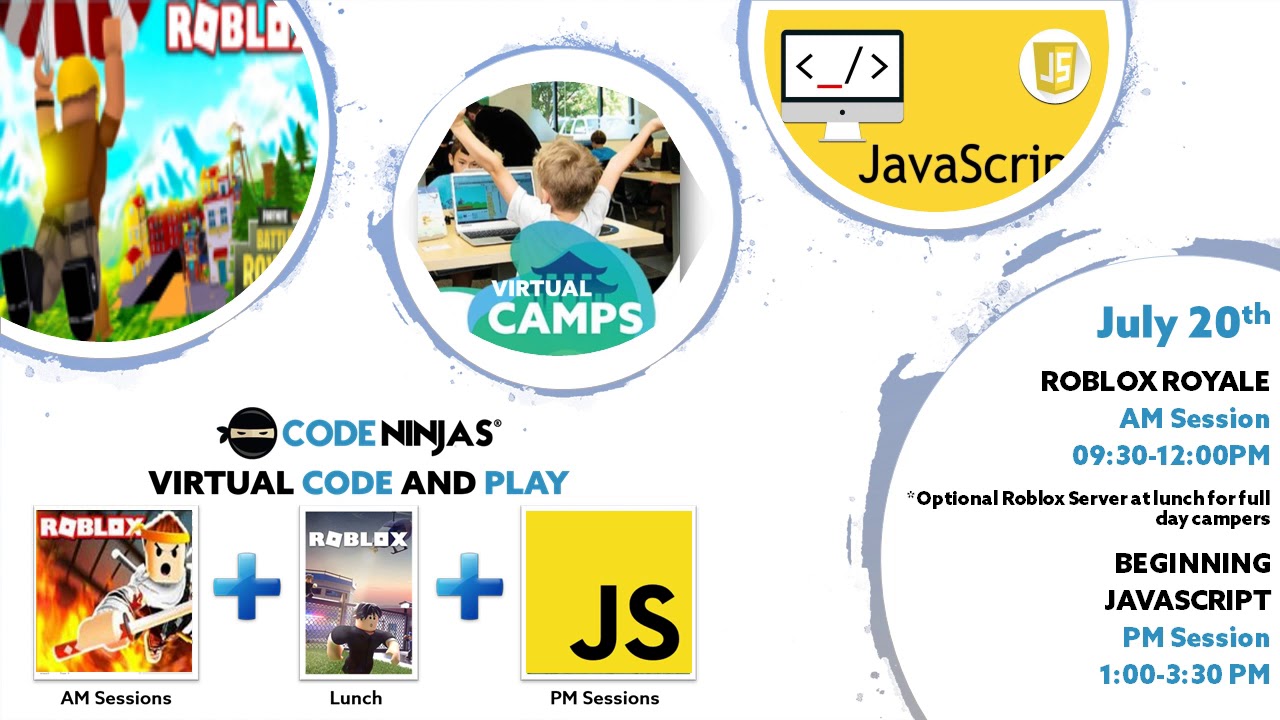 Virtual Code and Play Camps - Summer 2020 - YouTube