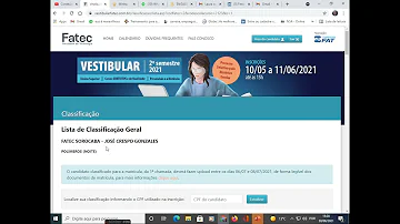Que horas sai o resultado da Fatec?