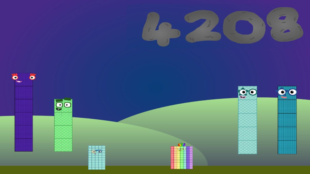 Meet the Math Facts Sneeze: My Four Digit Addinator - YouTube