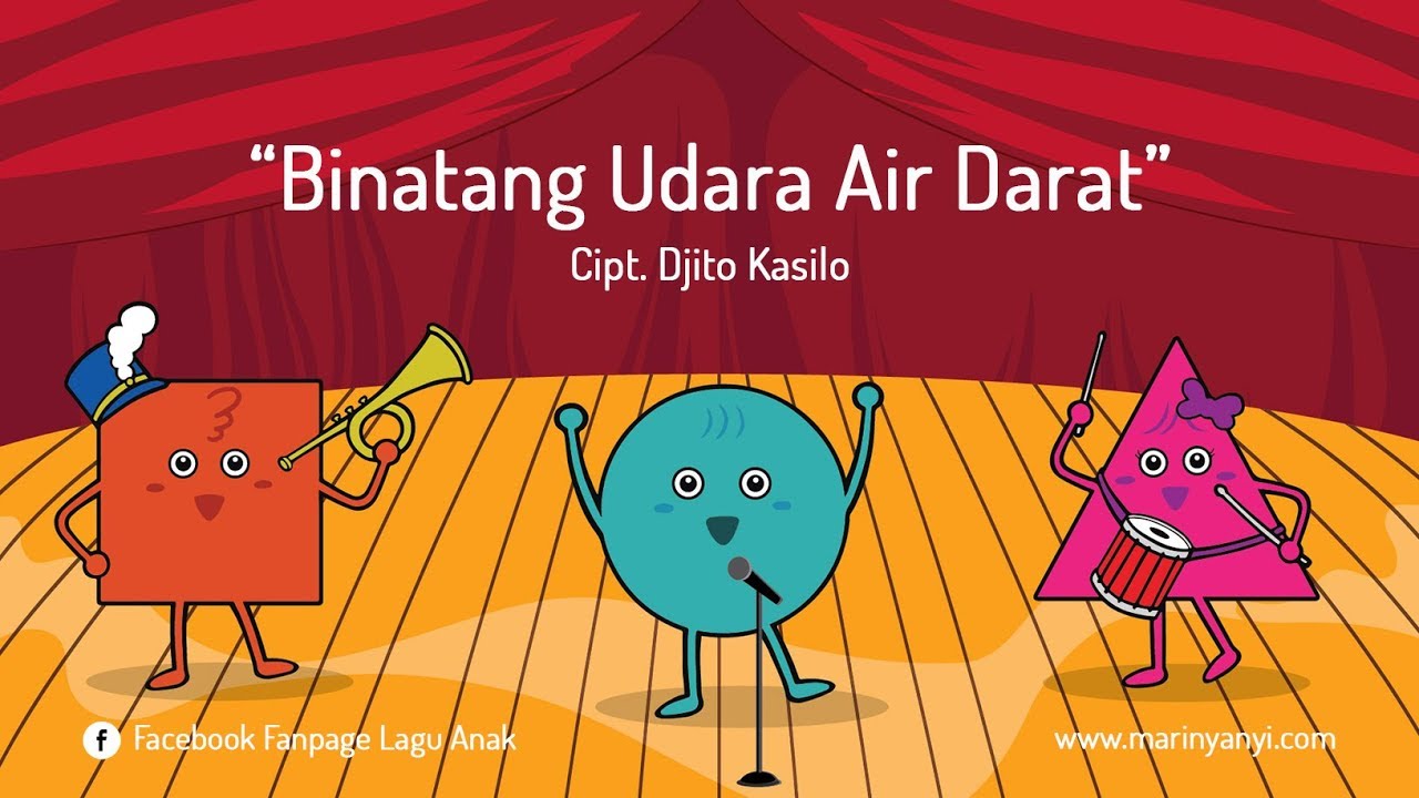 Lagu Anak Binatang  Udara  Air Darat YouTube