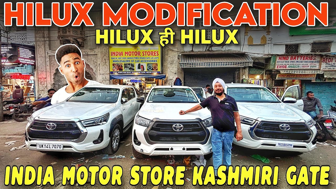 INDIA'S BEST HILUX MODIFICATION 😱 3 HILUX की एक साथ तैयार 🤯 2025 