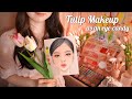 ASMR Colorful Tulip Makeup as an eye-candy🌷