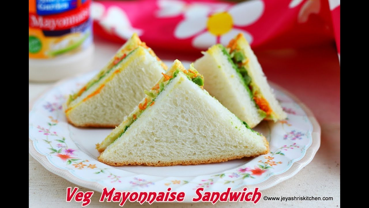 Veg Mayonnaise Sandwich YouTube