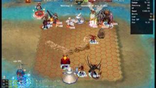 Heroes of Might and Magic Online - combat