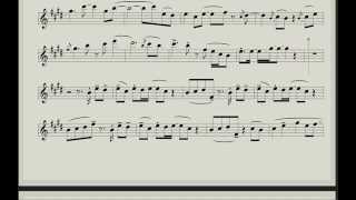 Syntheticsax - Old Letters Score For Saxophone Alto