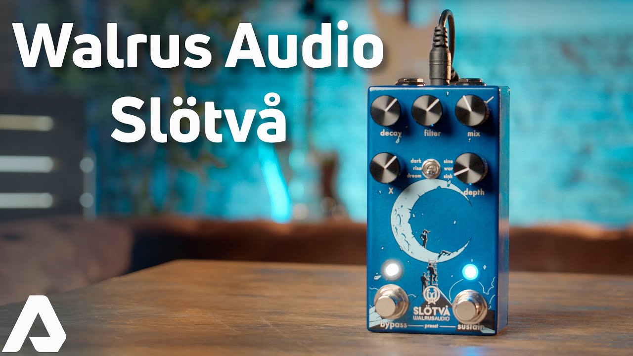 Walrus Slötvå, a Multi-Texture Reverb Pedal | Alfasoni - YouTube