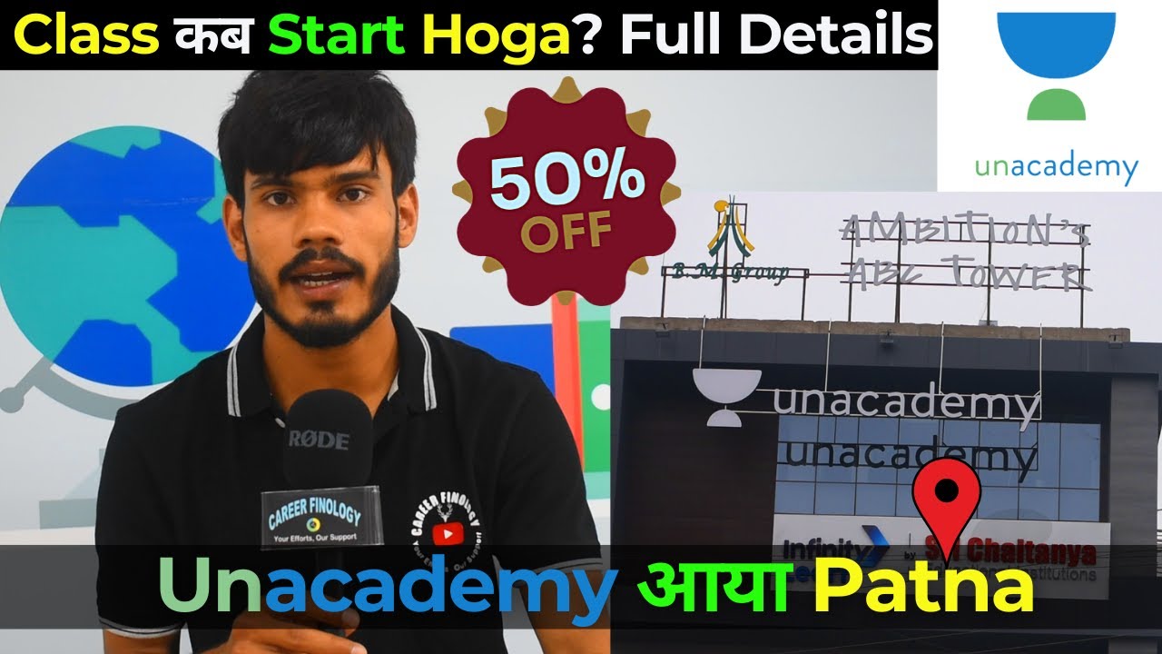 Unacademy Pure Offline Centre in Boring Road Patna Full Details Career Finology YouTube