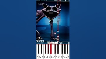 Poppy Playtime || Smiling critters powered up (@RoosterCinema) - Octave Piano Tutorial