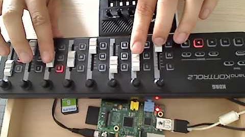 raspberry pi + monotron + puredata= Monotron superchord!