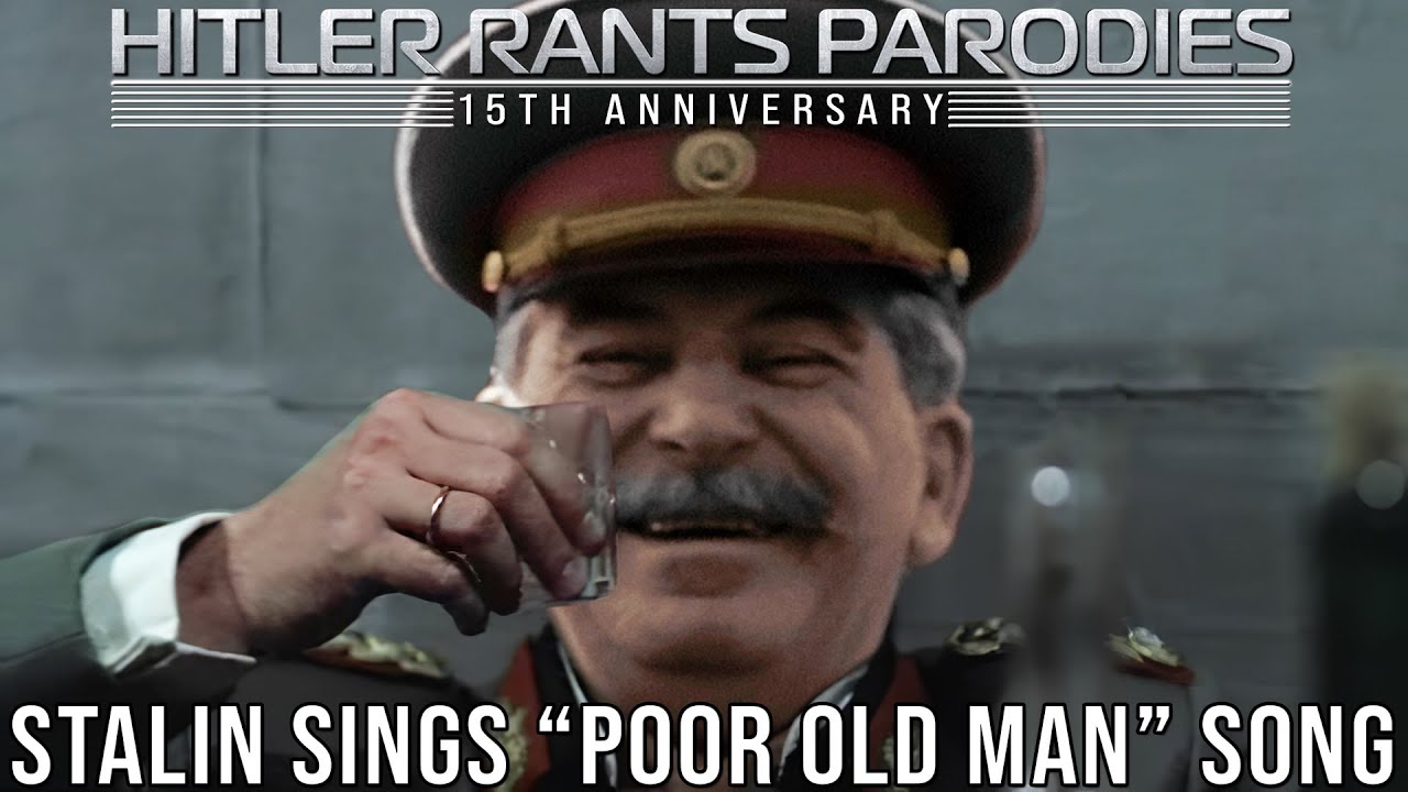 Stalin sings "Poor Old Man" song