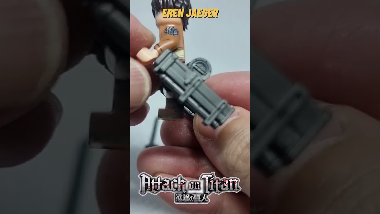 Attack on Titan Eren Jaeger Minifigure 