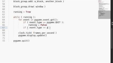 Python [pygame] 08 Event Handling