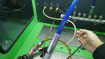 Common rail injector test bench 816G testing Siemens piezo injector