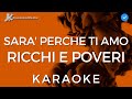 Ricchi E Poveri Sara Perche Ti Amo KARAOKE Italian Instrumentals And Lyrics 