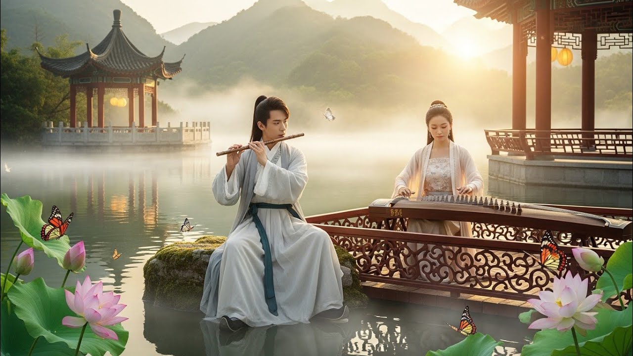 Top Chinese Zen Music: Bamboo flute, Erhu & Guzheng Peaceful Mind@Sleep_Song-s2i