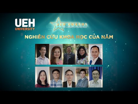 Video UEH Awards 2022 | Top 10 giải thưởng 