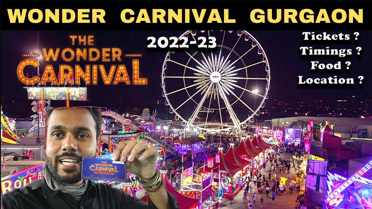 The Wonder Carnival Gurgaon Winter Carnival Gurgaon 2022 Places to