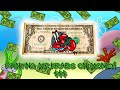 Painting Mr.Krabs on a Dollar Bill | Speedart💰💵