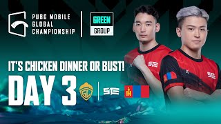 Mongol 2022 Pmgc League Group Green Day 3 Pubg Mobile Global Championship