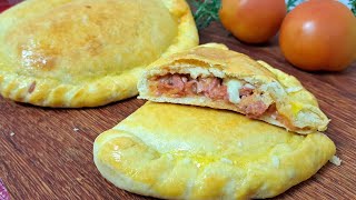 QUICK AND EASY CALZONE | DOUGH WITHOUT REST screenshot 4